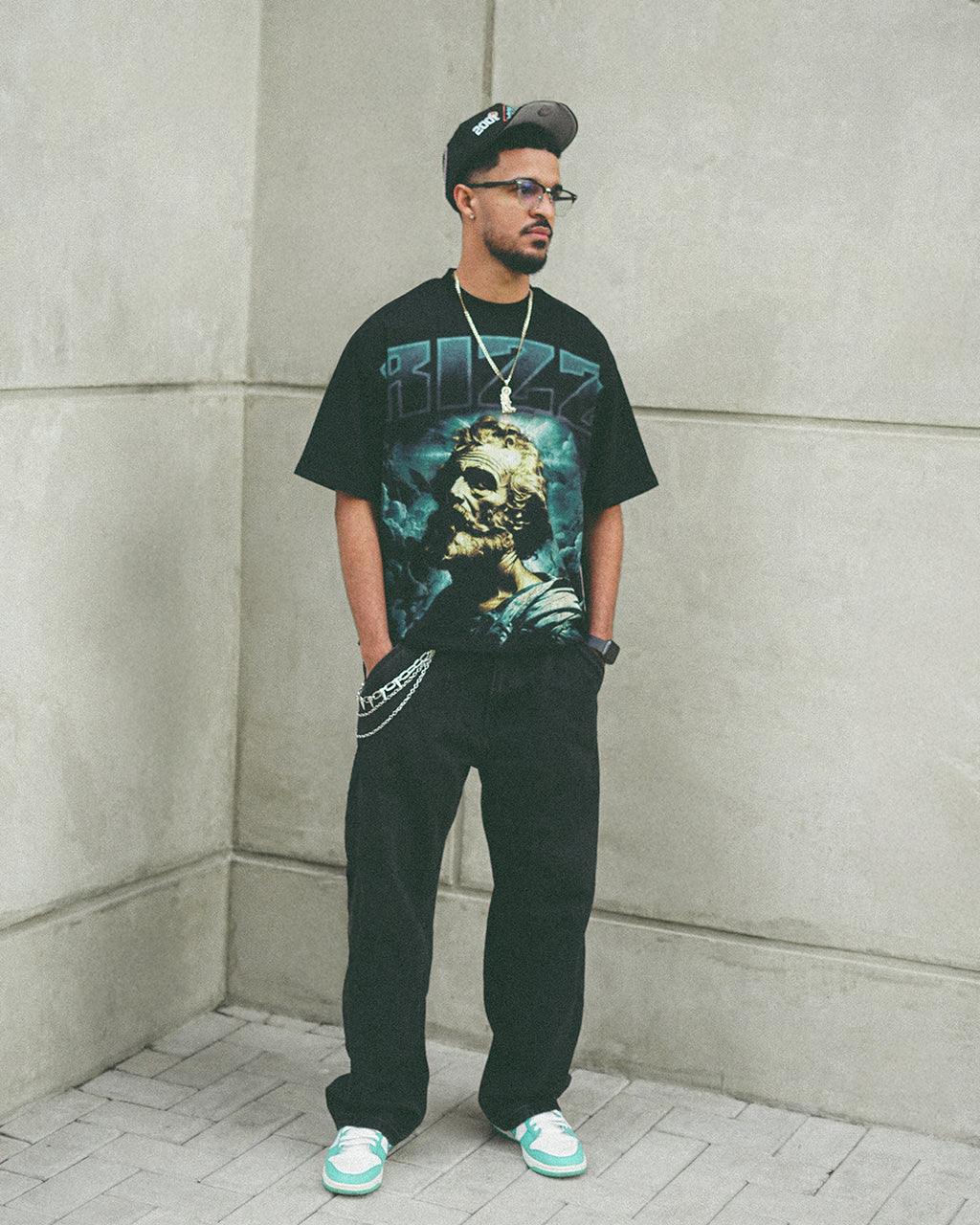 Heavenly Rizz Turquoise Green TEE