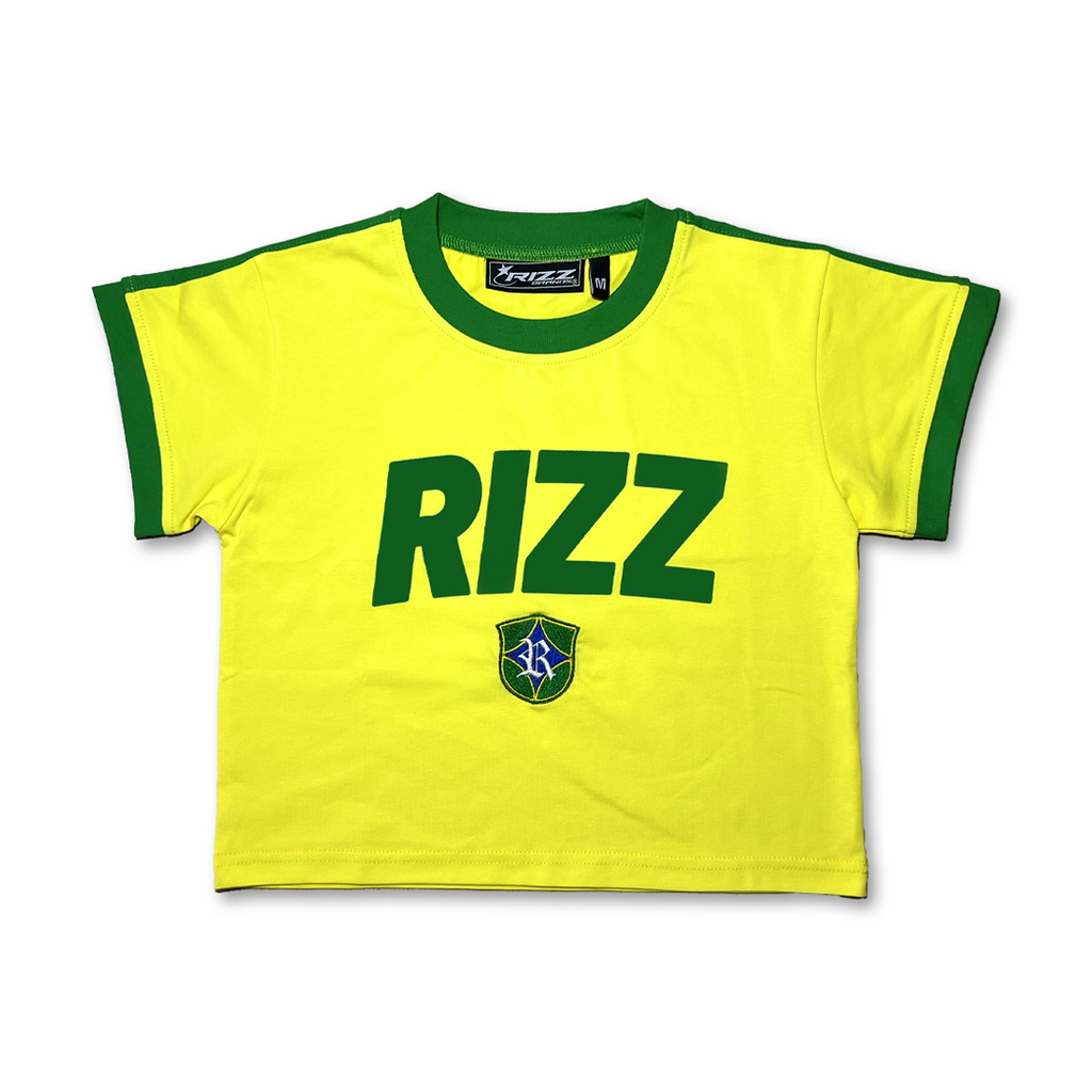 Caribbean Girls Rizz Green and Yellow