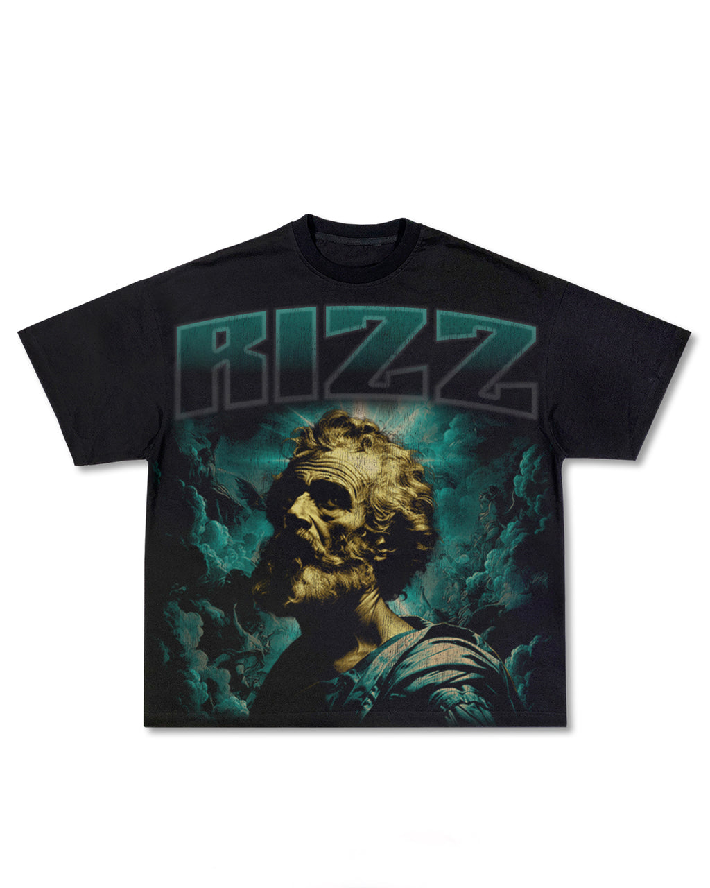 Heavenly Rizz Turquoise Green TEE